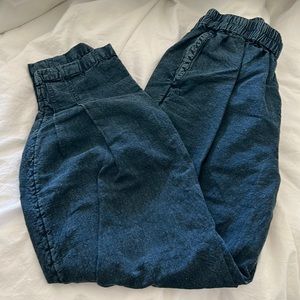 Urban Outfitters faux denim joggers